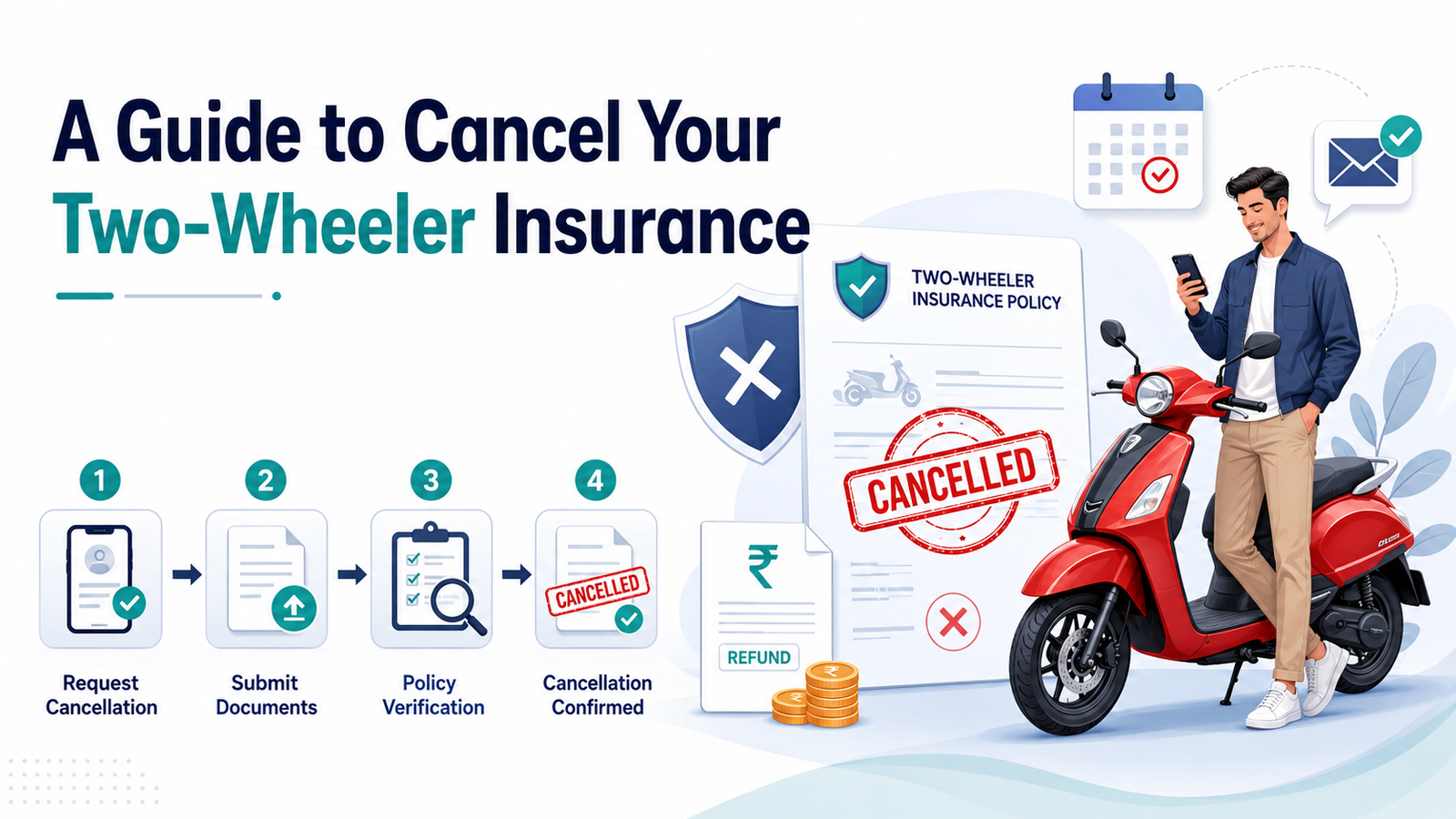 A Guide to Cancel Your Two-Wheeler Insurance