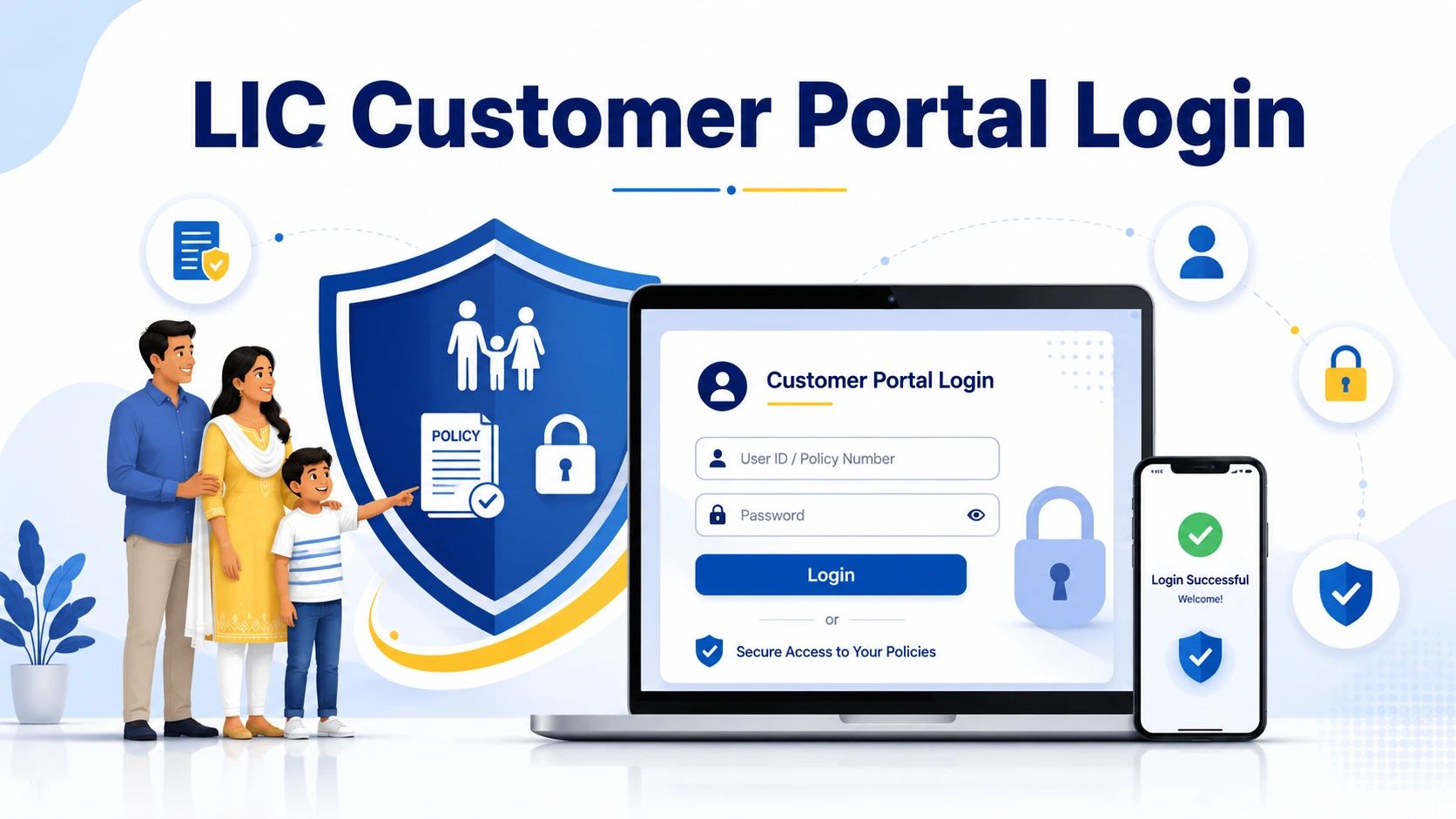 LIC Customer Portal Login