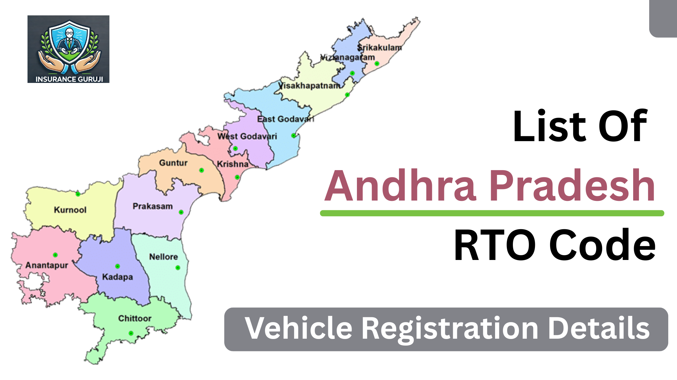 Andhra Pradesh RTO CODE list