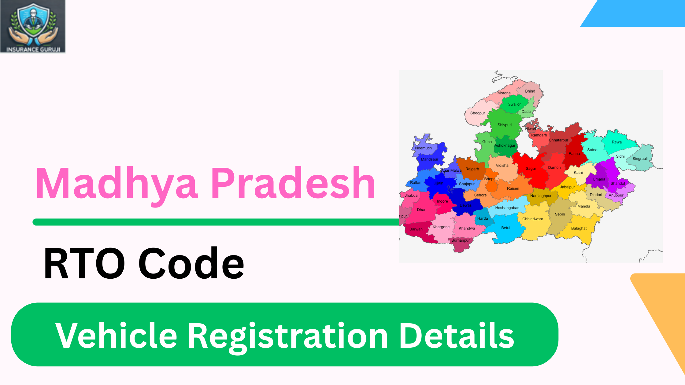 Madhya Pradesh RTO Code