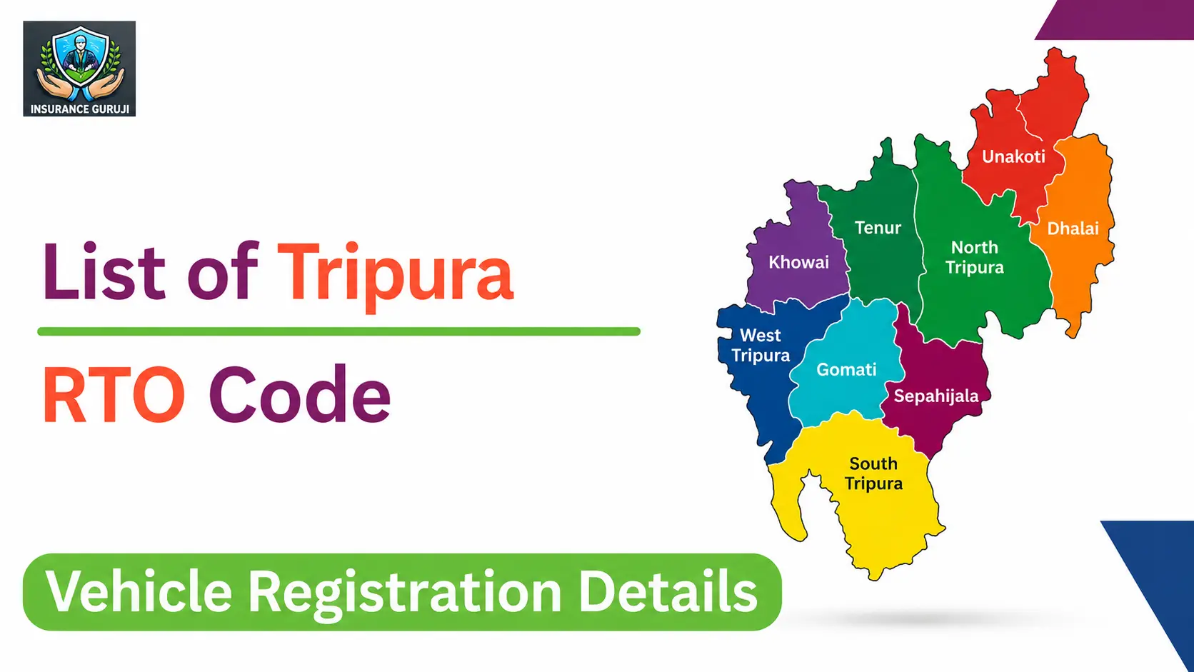 Tripura RTO Code List