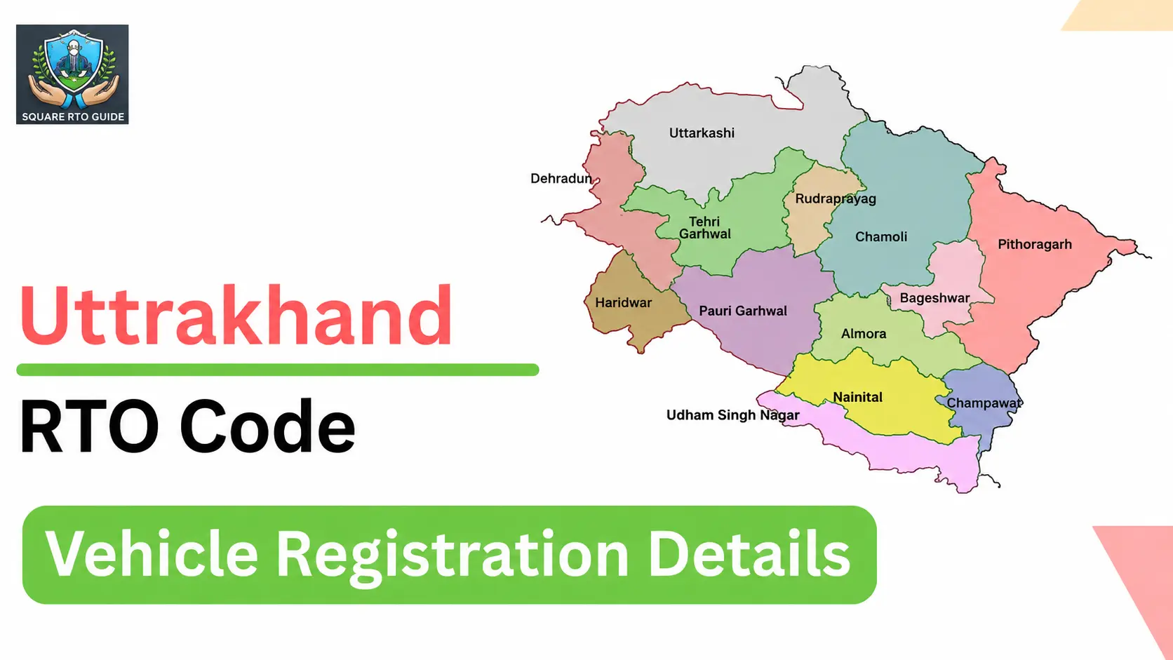 Uttarakhand RTO Code List
