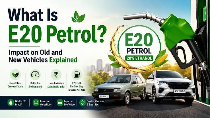 What Is E20 Petrol? Impact on Old and New Vehicles Explained